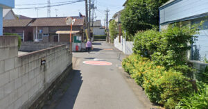 埼玉県草加市_市街地狭所